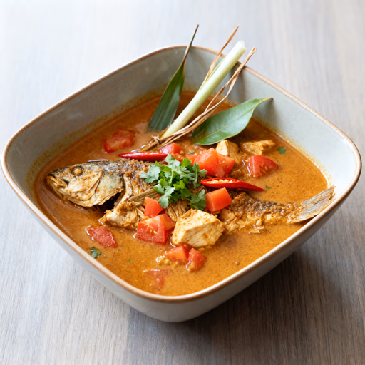 Image of Sumenep-Style Spiced Fish Curry