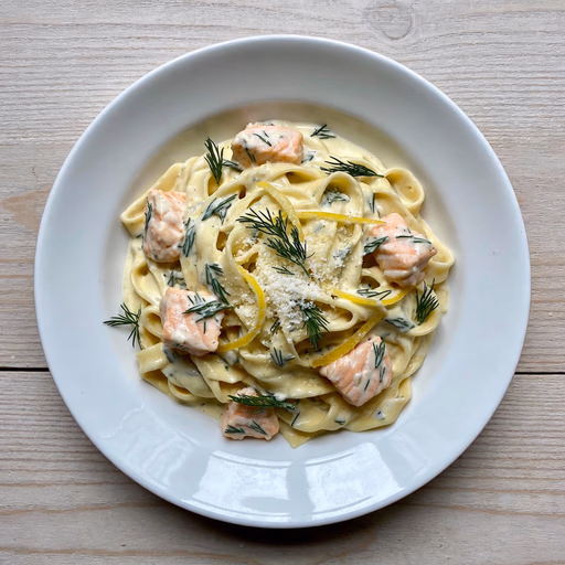 Image of Creamy Dill Salmon Pasta