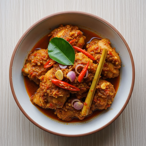 Image of Ayam Rica-Rica (Spicy Indonesian Chicken)