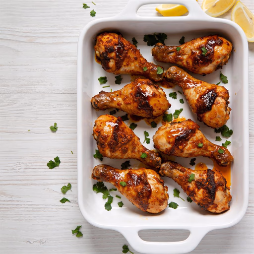 Image of Honey Harissa Roasted Chicken Thighs