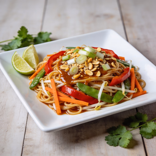 Image of Sweet Chili Peanut Noodle Stir-Fry