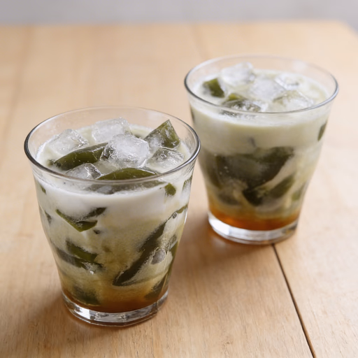 Image of Iced Grass Jelly - Es Cincau