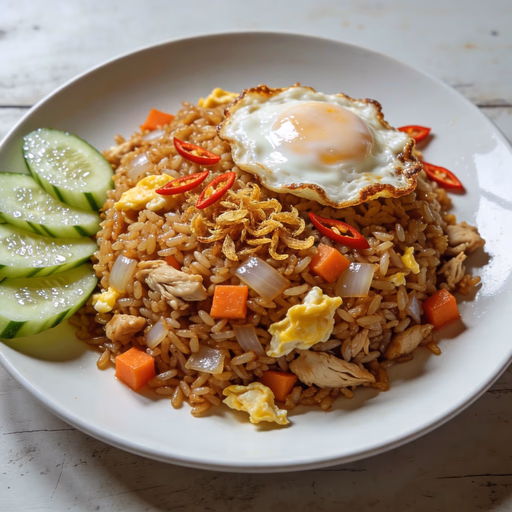 Image of Nasi Goreng: Indonesian Fried Rice