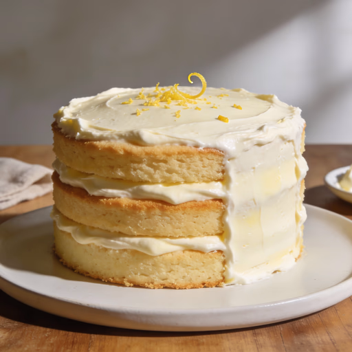 Image of Lemon Shortbread Layer Cake