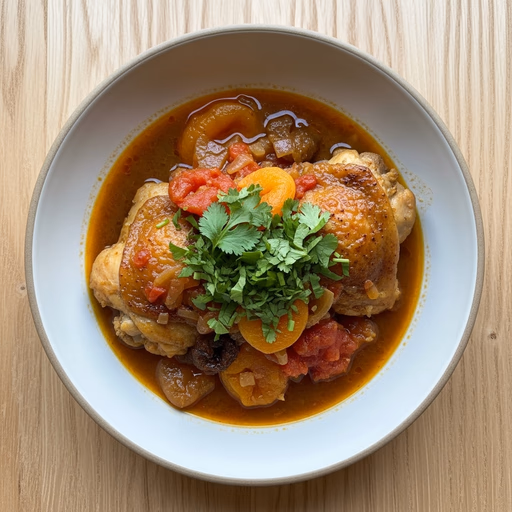 Image of Moroccan Apricot Chicken Tagine