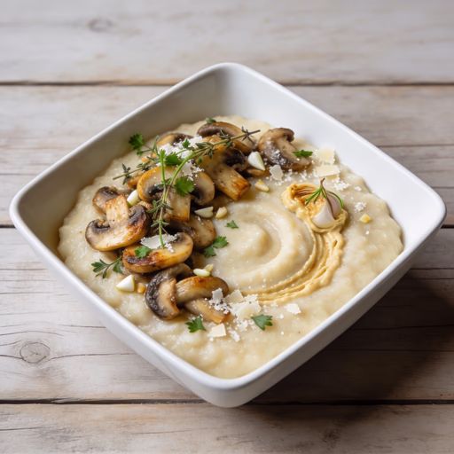 Image of Roasted Garlic Parmesan Polenta