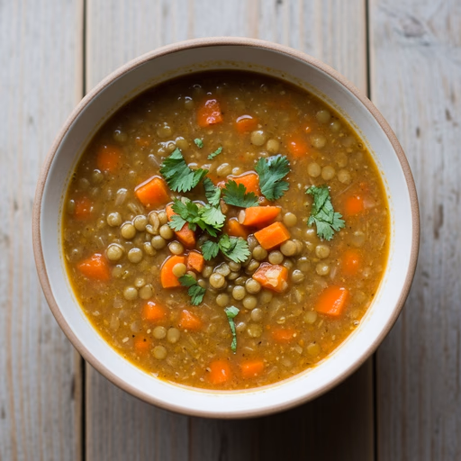 Image of Moroccan Lentil Carrot Soup