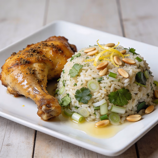 Image of Za’atar Chicken with Herby Rice