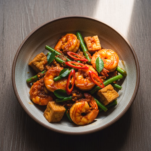 Image of Sambal Shrimp Stir-Fry